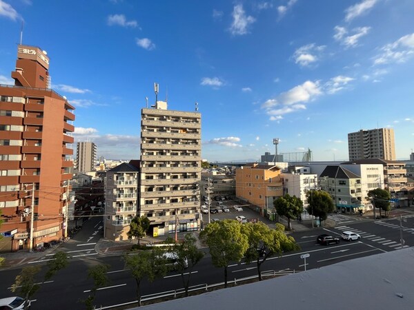 室内からの展望