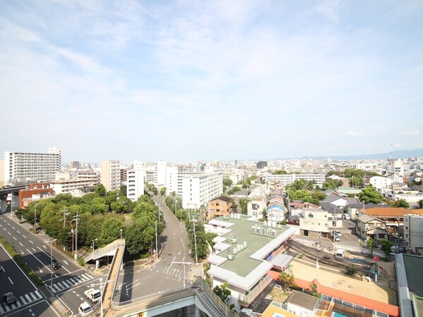 室内からの展望