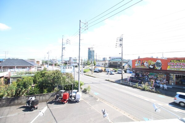 室内からの展望