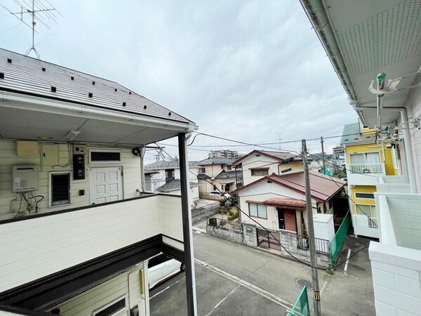 室内からの展望