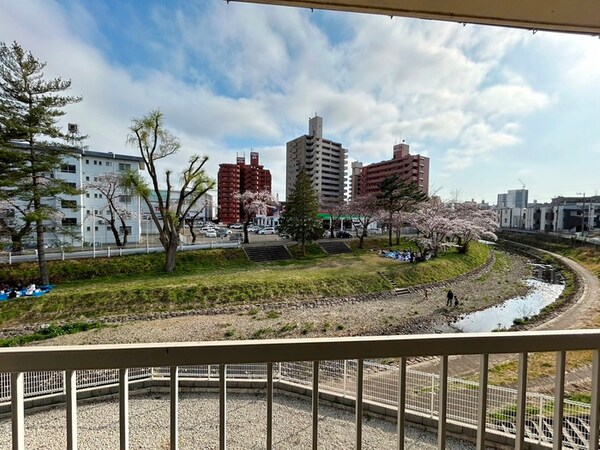 室内からの展望