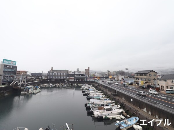 室内からの展望