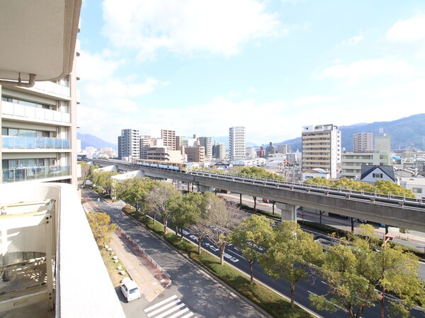 室内からの展望