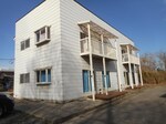 木造２階建てｱﾊﾟｰﾄ(全4戸)2LDK･南向き