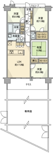 間取図