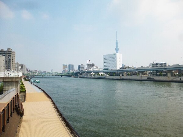 周辺環境(蔵前橋　隅田川 1268m)