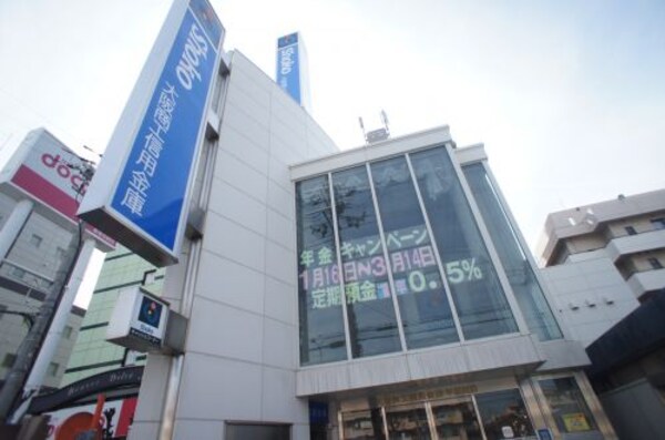 周辺環境(大阪商工信用金庫 平野支店 129m)