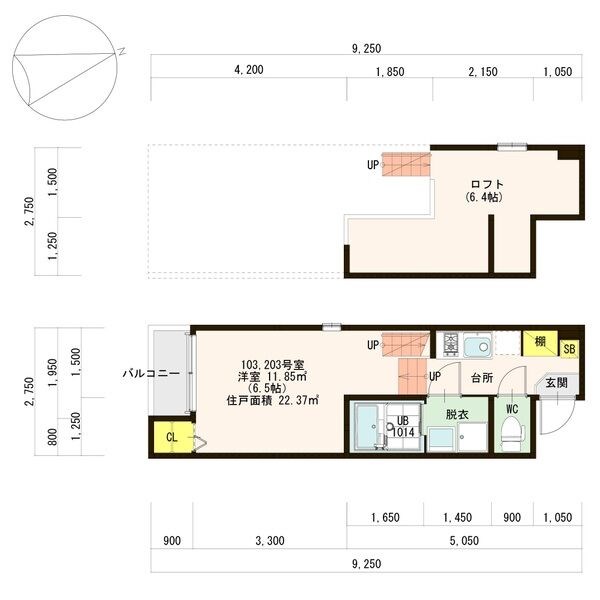 間取図