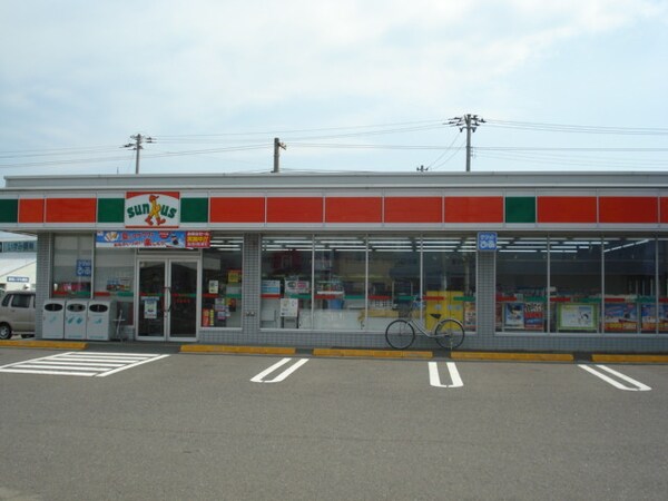 周辺環境(サンクス福島南沢又店まで1,281ｍ)