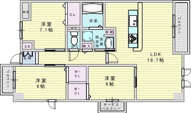 間取図