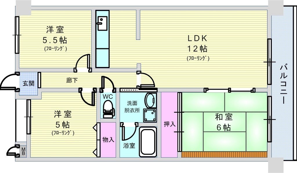 間取図