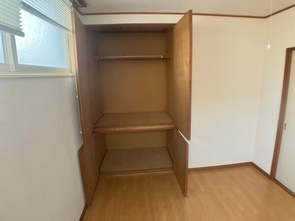 収納(寝室の収納です。部屋がすっきり片付きます。)