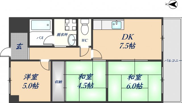 間取図