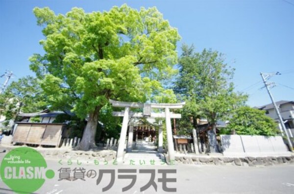 周辺環境(梶無神社 968m)