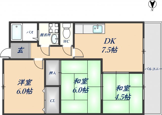 間取図