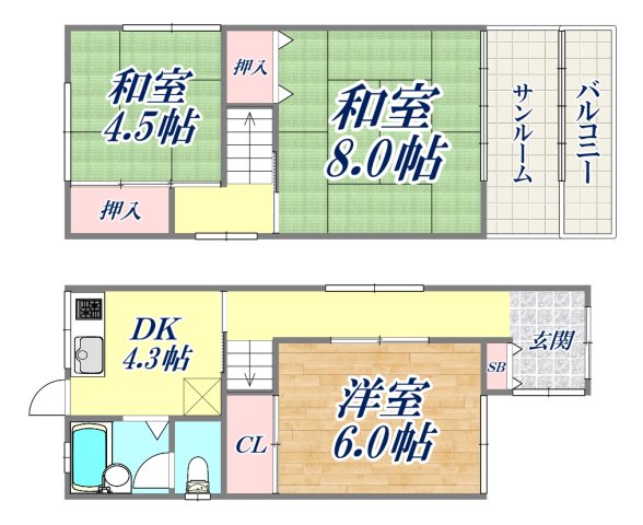 間取図