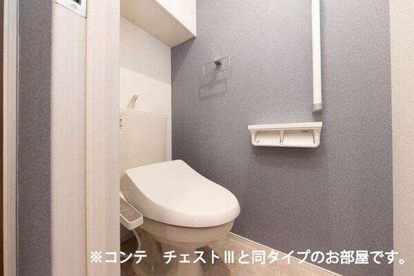 トイレ(コンパクトで使いやすいトイレです)