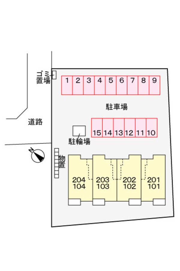 駐車場(駐車場)