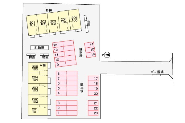 駐車場(駐車場)