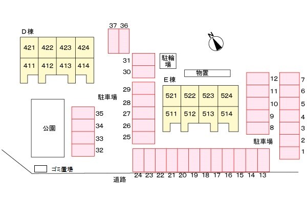 駐車場(駐車場)