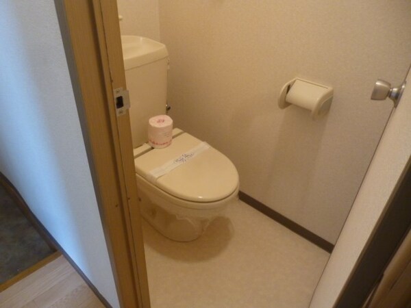 トイレ(写真は205号室です（参考）)