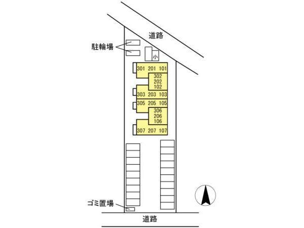 駐車場(配置図)