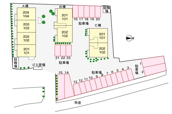 駐車場(駐車場)