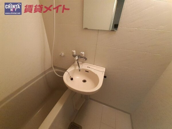 洗面設備(同タイプの部屋写真です。)