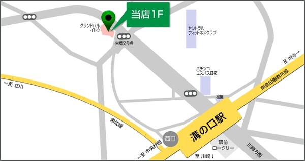 地図(★詳細はタウンハウジング溝の口店★044-813-1221★)