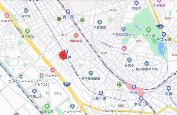 地図(現地待ち合わせ歓迎♪お問合せはタウンハウジング蘇我店まで！)