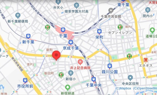 地図(ご来店お待ちしております！043-312-6124)