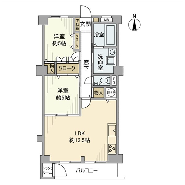 間取図(平面図)