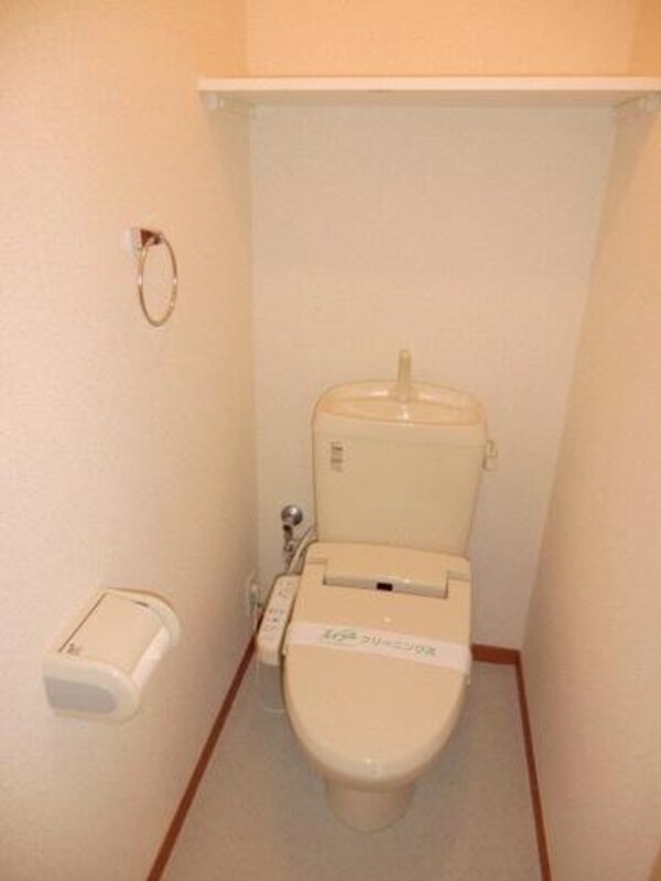 トイレ(うれしいウォシュレット付トイレ)