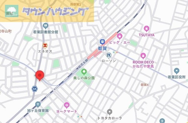 地図(現地待ち合わせ歓迎♪お問合せはタウンハウジング千葉店まで！)