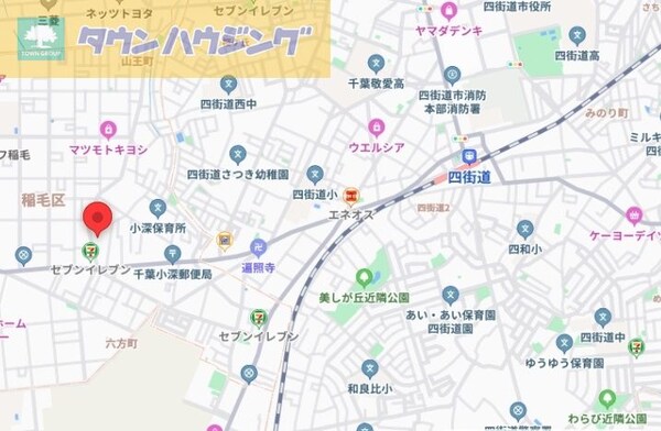 地図(ご来店お待ちしております！043-221-3600)