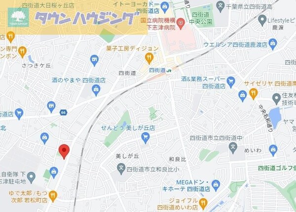 地図(お部屋探しは【タウンハウジング千葉店】にお任せ下さい♪)