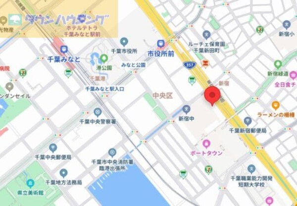 地図(ご来店お待ちしております！043-221-3600)