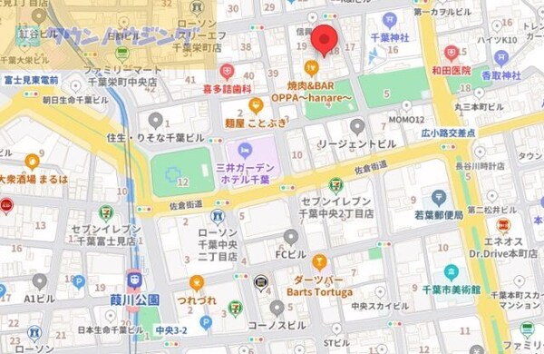 地図(現地待ち合わせ歓迎♪お問合せはタウンハウジング千葉店まで！)