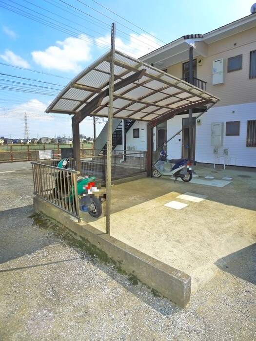 ブリックビラ２の駐輪場