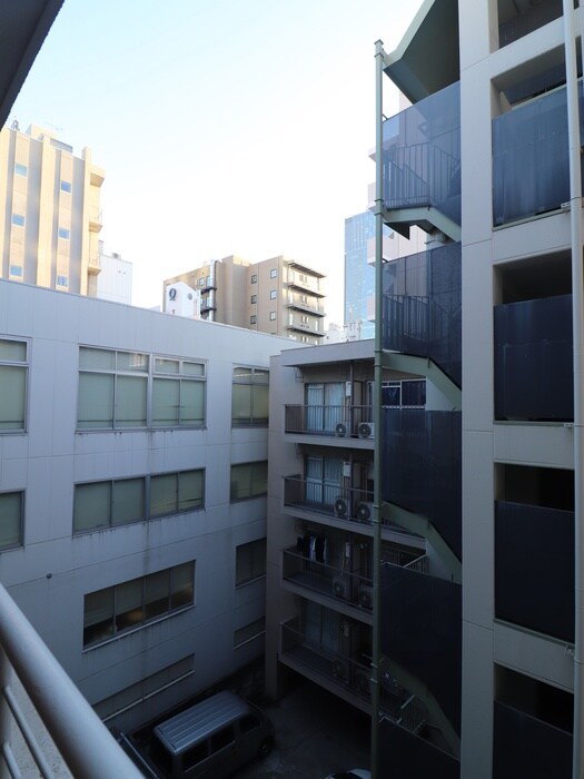 三分坂マンションの室内からの展望