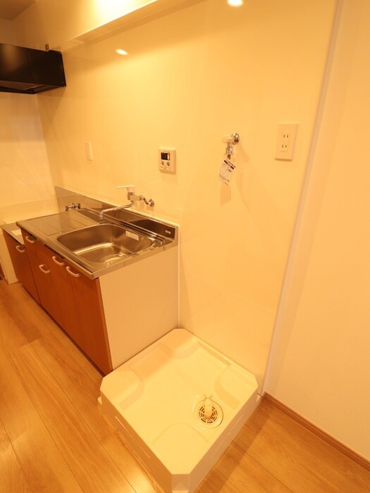 三分坂マンションの洗濯機置場