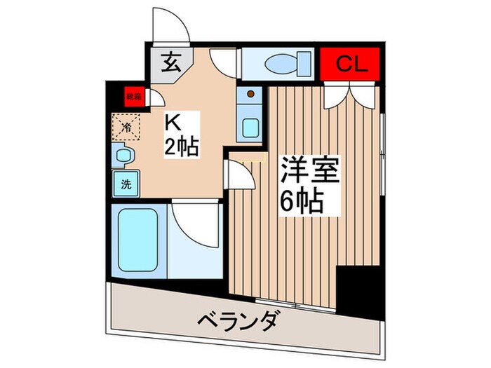 モンシェ－ル錦糸町二番館の間取り図