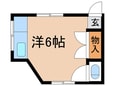 栄荘の間取図