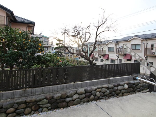 室内からの展望