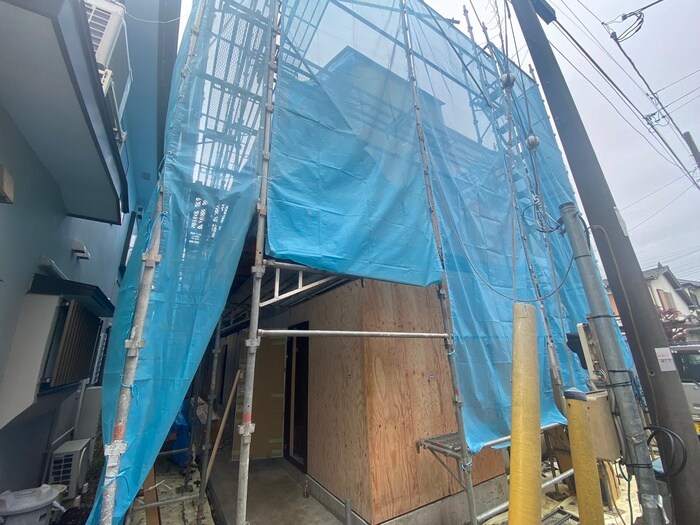 物件外観写真3　(建築中)