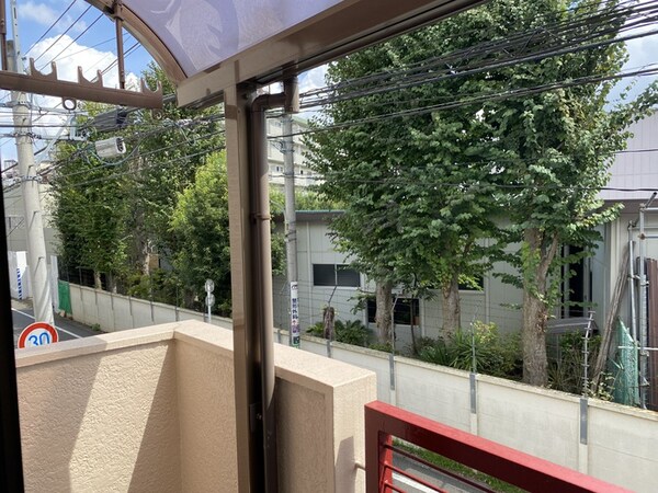 室内からの展望
