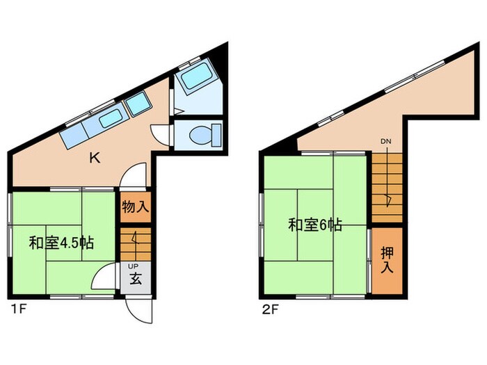 ハイム・シャイニ－の間取り図