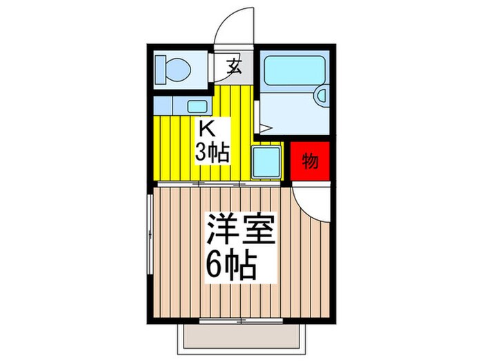アローズ　Ｎo５の間取り図
