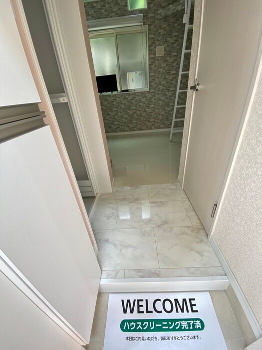 ユナイト宮前平バジーリオの玄関
