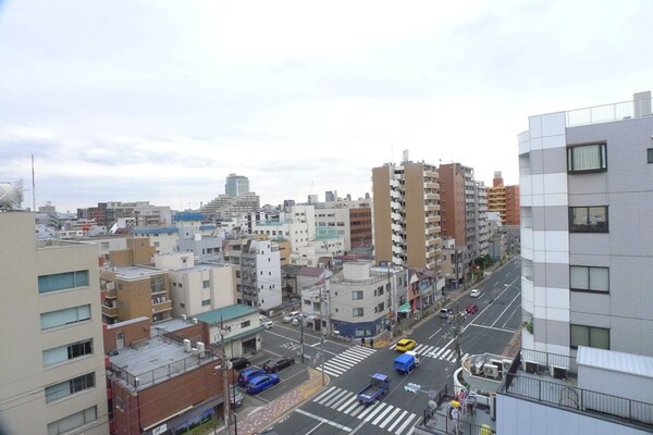 室内からの展望